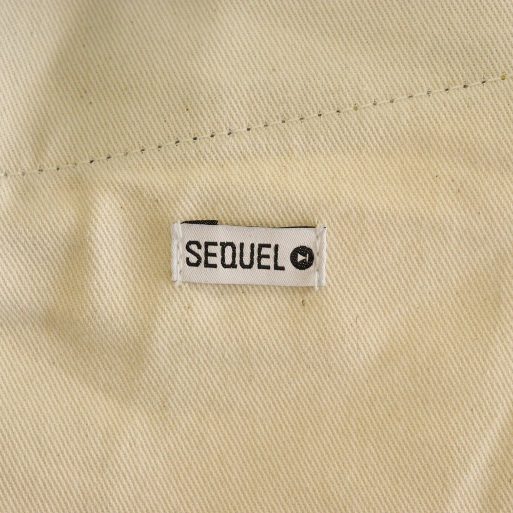 SEQUEL(シークエル) 24AW ×FRAGMENT 生立体DENIM PANTS 立方体デニムパンツ SQ-24AW-PT-02 インディゴ