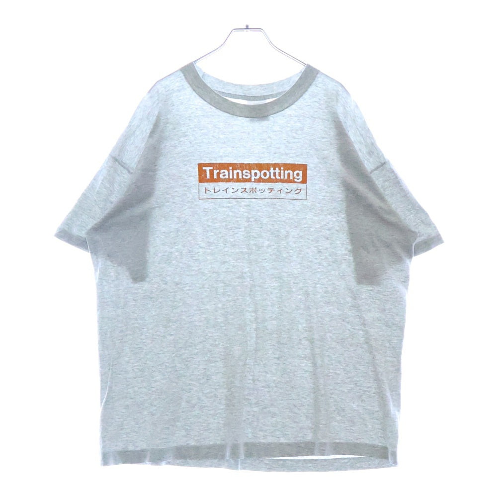 VINTAGE(ヴィンテージ) 90's Trainspotting SCREEN STARS トレインスポッティング スクリーンスターズタグ フロントプリントTシャツ 半袖カットソー グレー