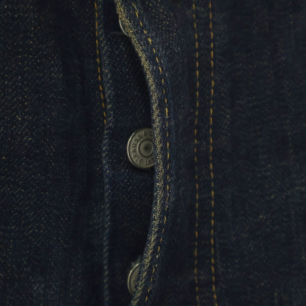 LEVI'S201xx大戦モデル復刻赤耳ビッグEデニムパンツ インディゴブルー 90s “Levi's 201XX”復刻 BIG E selvedge denim pants バレンシア