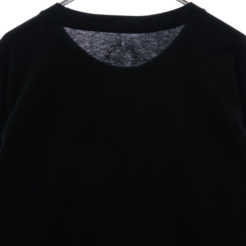 CHROME HEARTS(クロムハーツ) FOTI JARVIS フォティ ジャービス 長袖ロンT カットソー フロントプリント ブラック