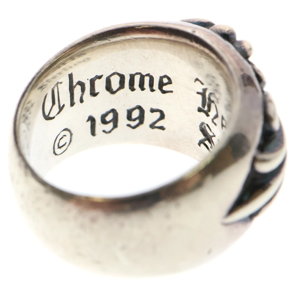 CHROME HEARTS(クロムハーツ) FLRL CRS フローラルクロス リング シルバー BCA346