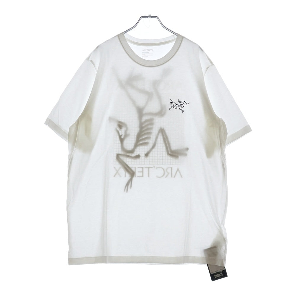 ARC'TERYX(アークテリクス) 24SS ARC'MULTI BIRD LOGO SS M アークマルチバード ロゴ 半袖Tシャツカットソー ホワイト