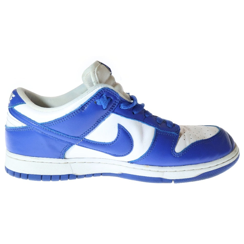 NIKE(ナイキ) DUNK LOW SP Varsity Royal/Kentucky CU1726-100 ダンク ロー SP バーシティロイヤル/ケンタッキー ローカットスニーカー ホワイト/ブルー US8.5/26.5cm