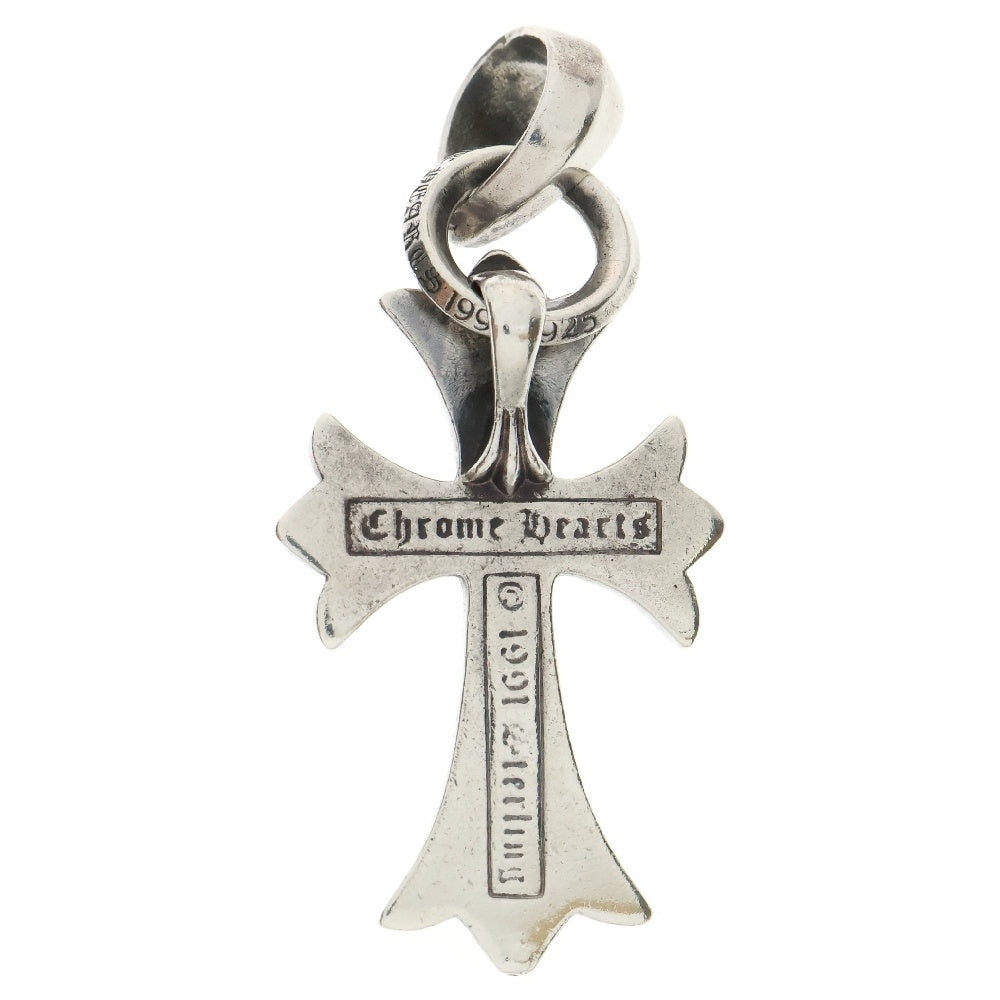 CHROME HEARTS(クロムハーツ) CH CRS SML W/BALE Wベイル スモールCHクロス ペンダントトップ シルバー BCA218