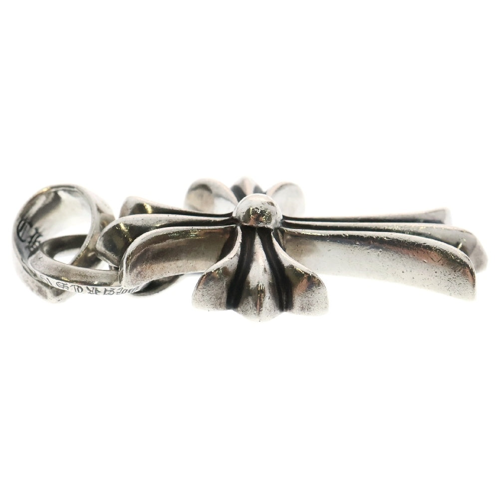CHROME HEARTS(クロムハーツ) CH CRS SML W/BALE Wベイル スモールCHクロス ペンダントトップ シルバー BCA218