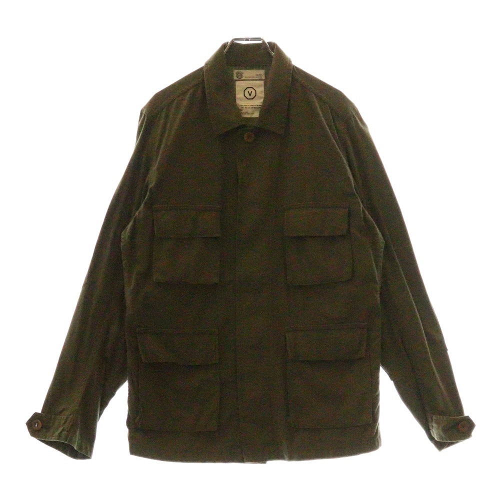 VISVIM(ヴィスヴィム) KILGORE JKT ボタンフライ ミリタリージャケット カーキ
