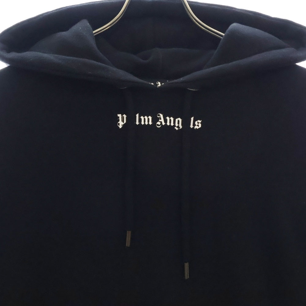 Palm Angels(パームエンジェルス) CLASSIC LOGO HOODIE プルオーバーパーカー フーディー ブラック PMBB036C99FLE001