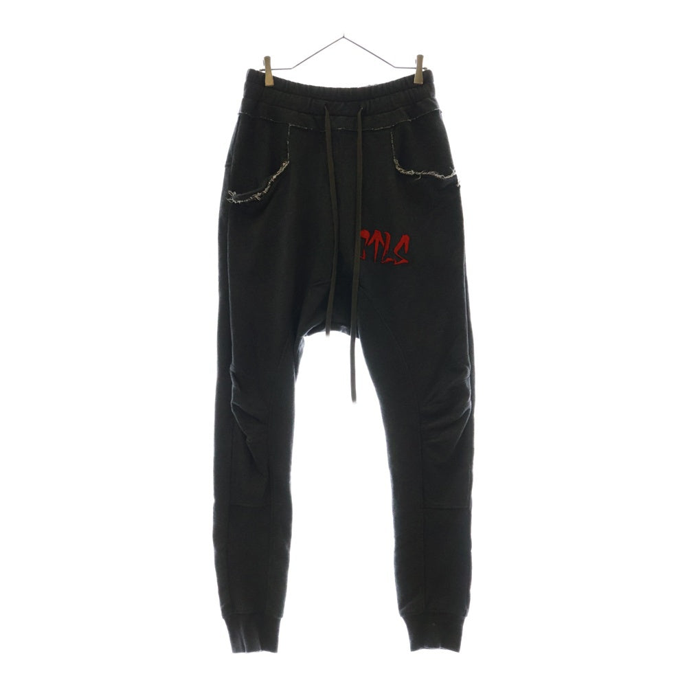cvtvlist(カタリスト) 3D LOGO USUAL PANTS ロゴ刺? スウェットパンツ グレー 230109RF05