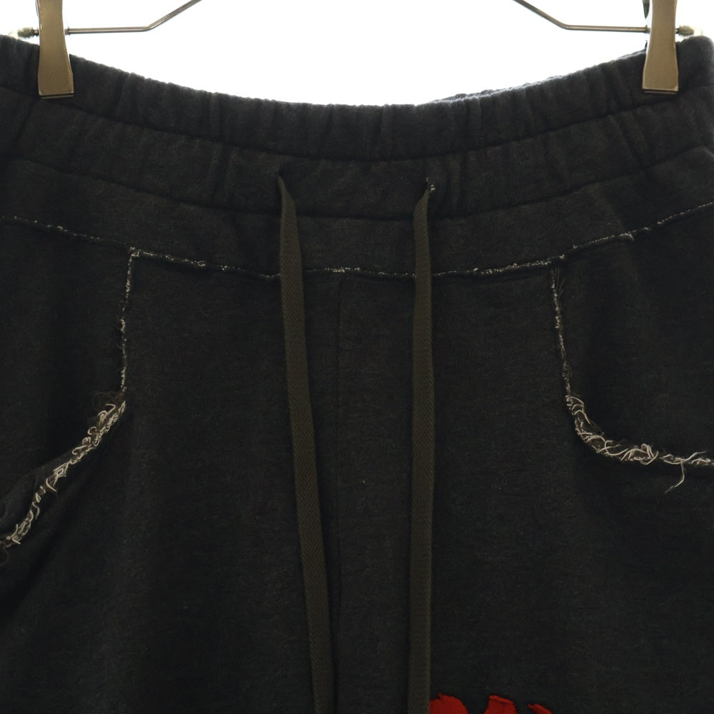 cvtvlist(カタリスト) 3D LOGO USUAL PANTS ロゴ刺? スウェットパンツ グレー 230109RF05