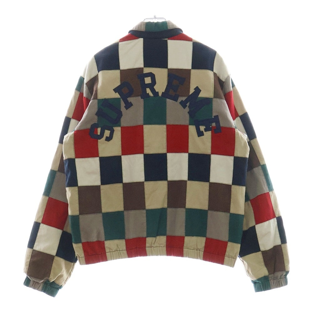 SUPREME(シュプリーム) 19SS Patchwork Harrington Jacket パッチワーク ハリントン ジャケット ジップアップ ブルゾン マルチカラー