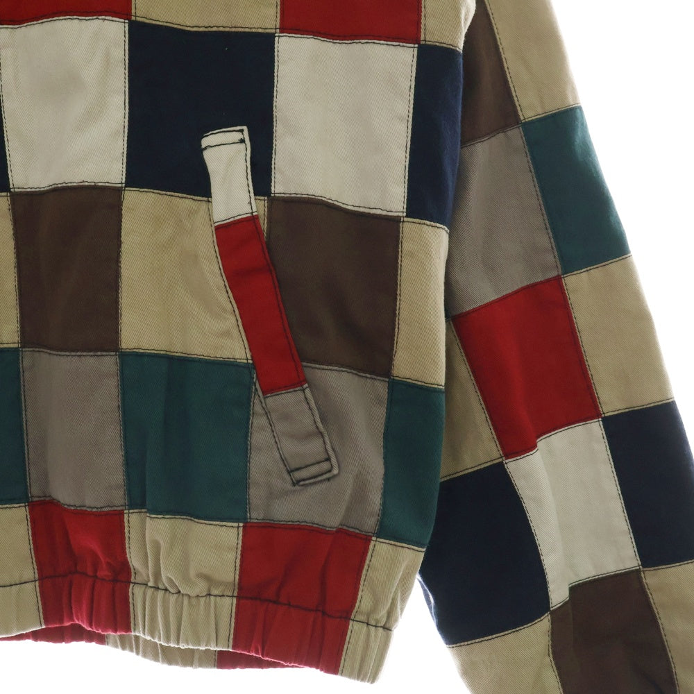 SUPREME(シュプリーム) 19SS Patchwork Harrington Jacket パッチワーク ハリントン ジャケット ジップアップ ブルゾン マルチカラー