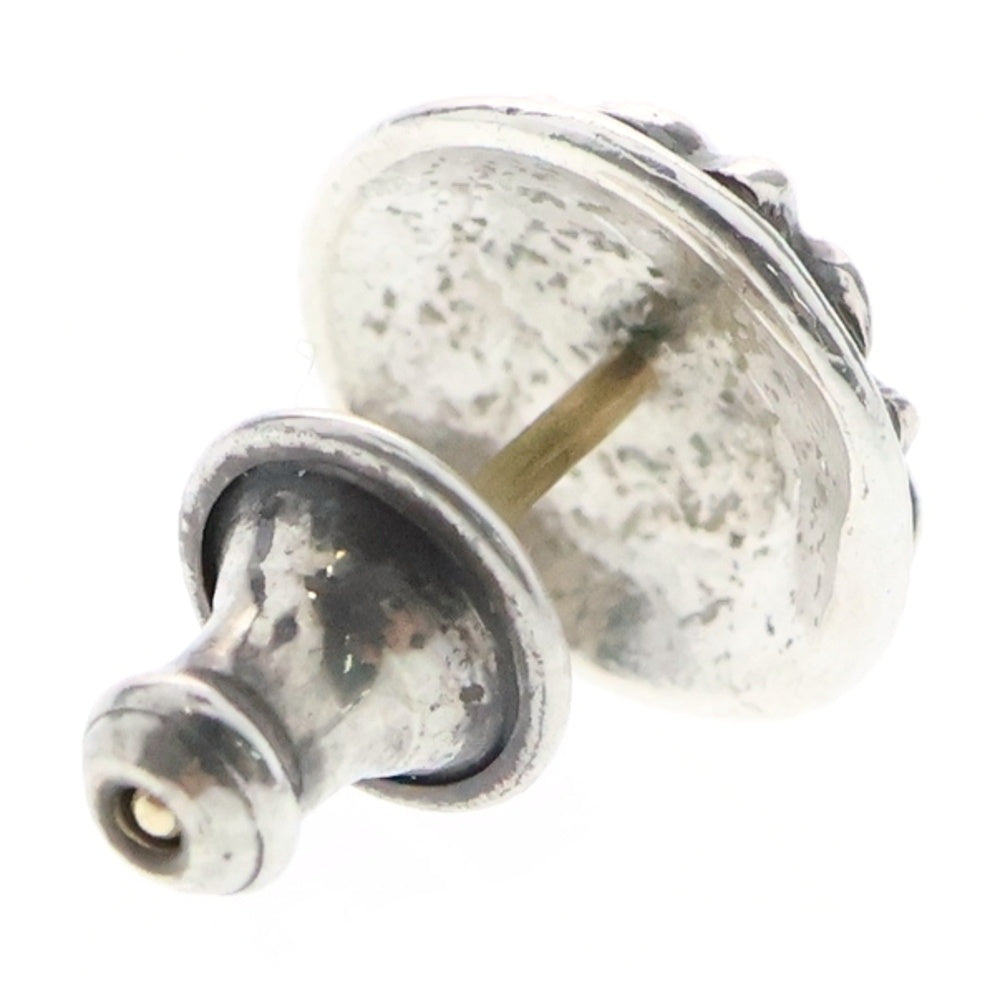 CHROME HEARTS(クロムハーツ) STUD CRSBLL 1/DIA クロスボールスタッドピアス 1ダイヤ シルバー