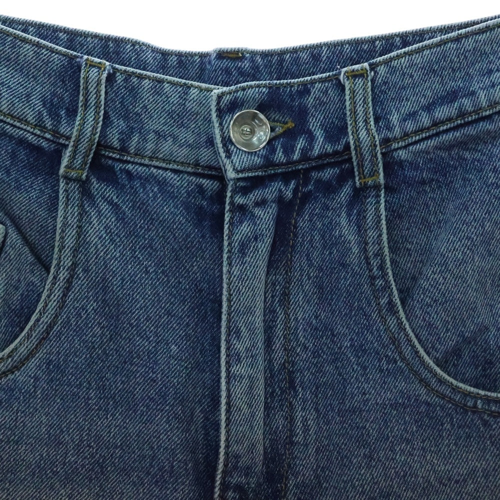 Maison Margiela 1(メゾンマルジェラ) 22SS Slash Detail Denim Pants スラッシュディテール デニムパンツ インディゴ レディース S51LA0051