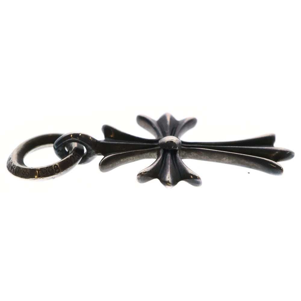 CHROME HEARTS(クロムハーツ) TINY CH CROSS タイニーCHクロス チャーム ネックレストップ シルバー BCA382