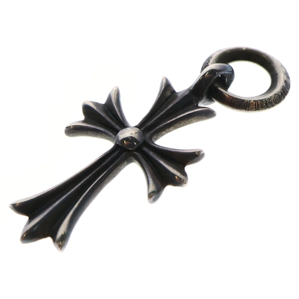 CHROME HEARTS(クロムハーツ) TINY CH CROSS タイニーCHクロス チャーム ネックレストップ シルバー BCA382