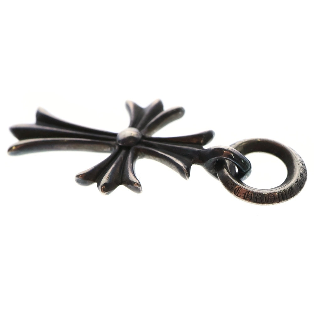 CHROME HEARTS(クロムハーツ) TINY CH CROSS タイニーCHクロス チャーム ネックレストップ シルバー BCA382
