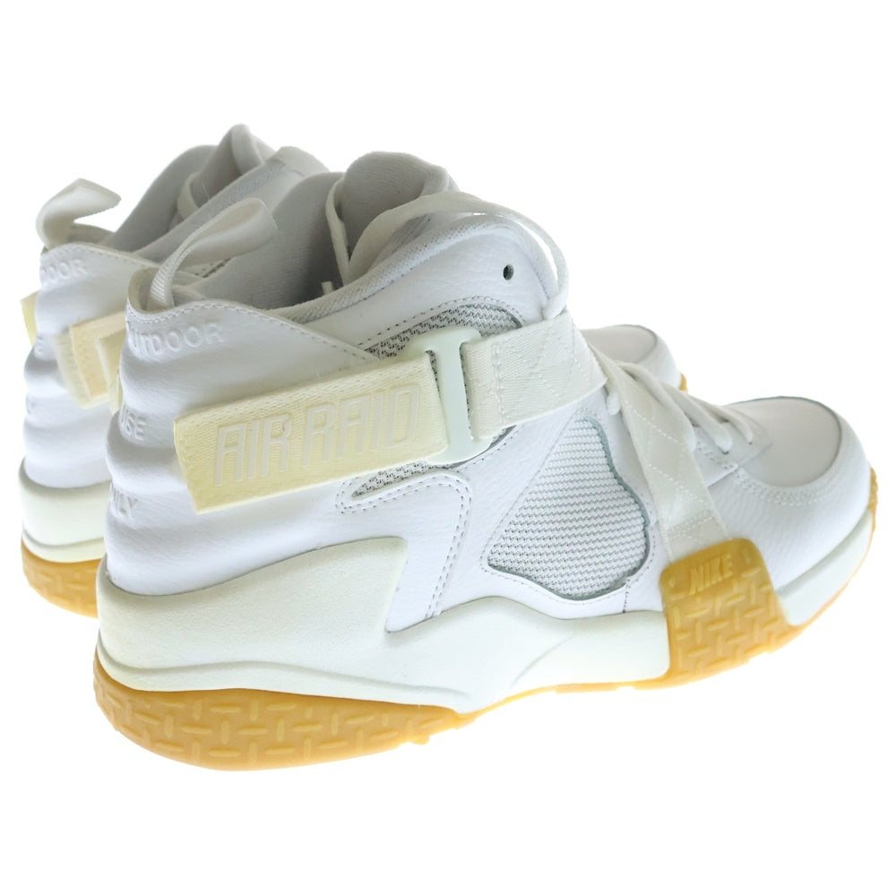 NIKE(ナイキ) AIR RAID WHITE GUM エアレイド ホワイトガム ミッドカットスニーカー ホワイト US8.5/26.5cm DJ5974-100