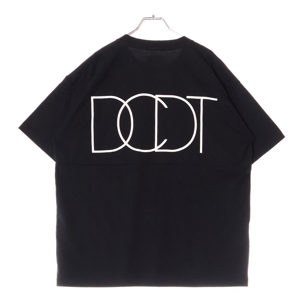DESCENDANT(ディセンダント) PORT SWITCHING SS バックプリント 半袖Tシャツ カットソー ブラック