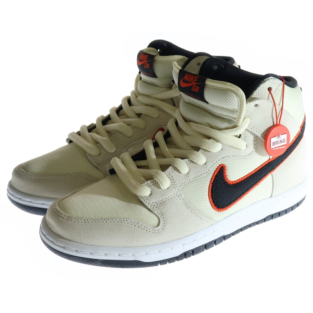 NIKE(ナイキ) SB Dunk High Pro Premium ダンク ハイ プロ プレミアム ハイカットスニーカー ホワイト DO9394-100 US8.5/26.5cm