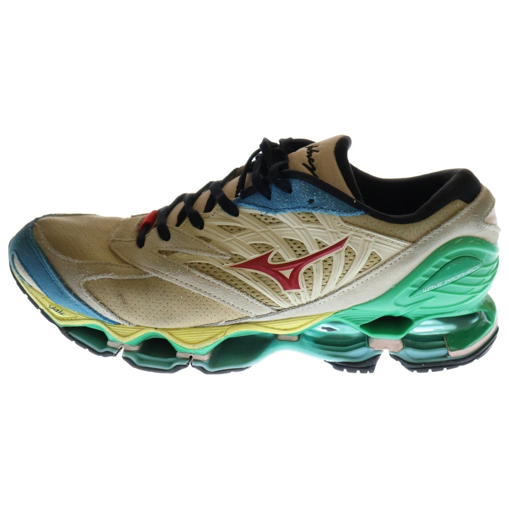 MIZUNO(ミズノ) WAVE PROPHECY LS D1GA241201 ウエーブプロフェシー モハーベデザート ハイリスクレッド ディーバブルー ローカットスニーカー マルチ US10.5/28.5cm