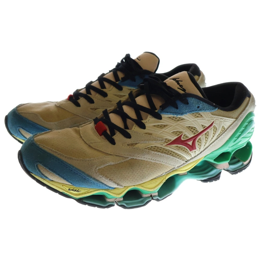 MIZUNO(ミズノ) WAVE PROPHECY LS D1GA241201 ウエーブプロフェシー モハーベデザート ハイリスクレッド ディーバブルー ローカットスニーカー マルチ US10.5/28.5cm