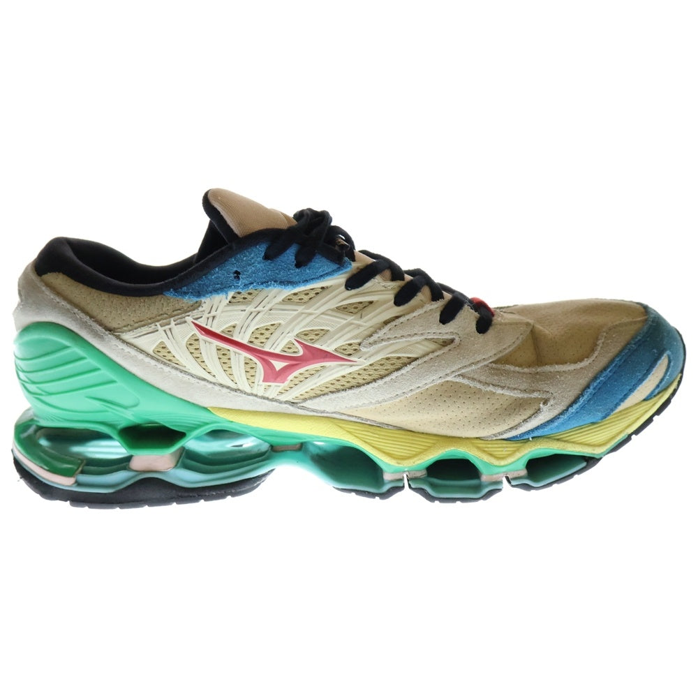 MIZUNO(ミズノ) WAVE PROPHECY LS D1GA241201 ウエーブプロフェシー モハーベデザート ハイリスクレッド ディーバブルー ローカットスニーカー マルチ US10.5/28.5cm