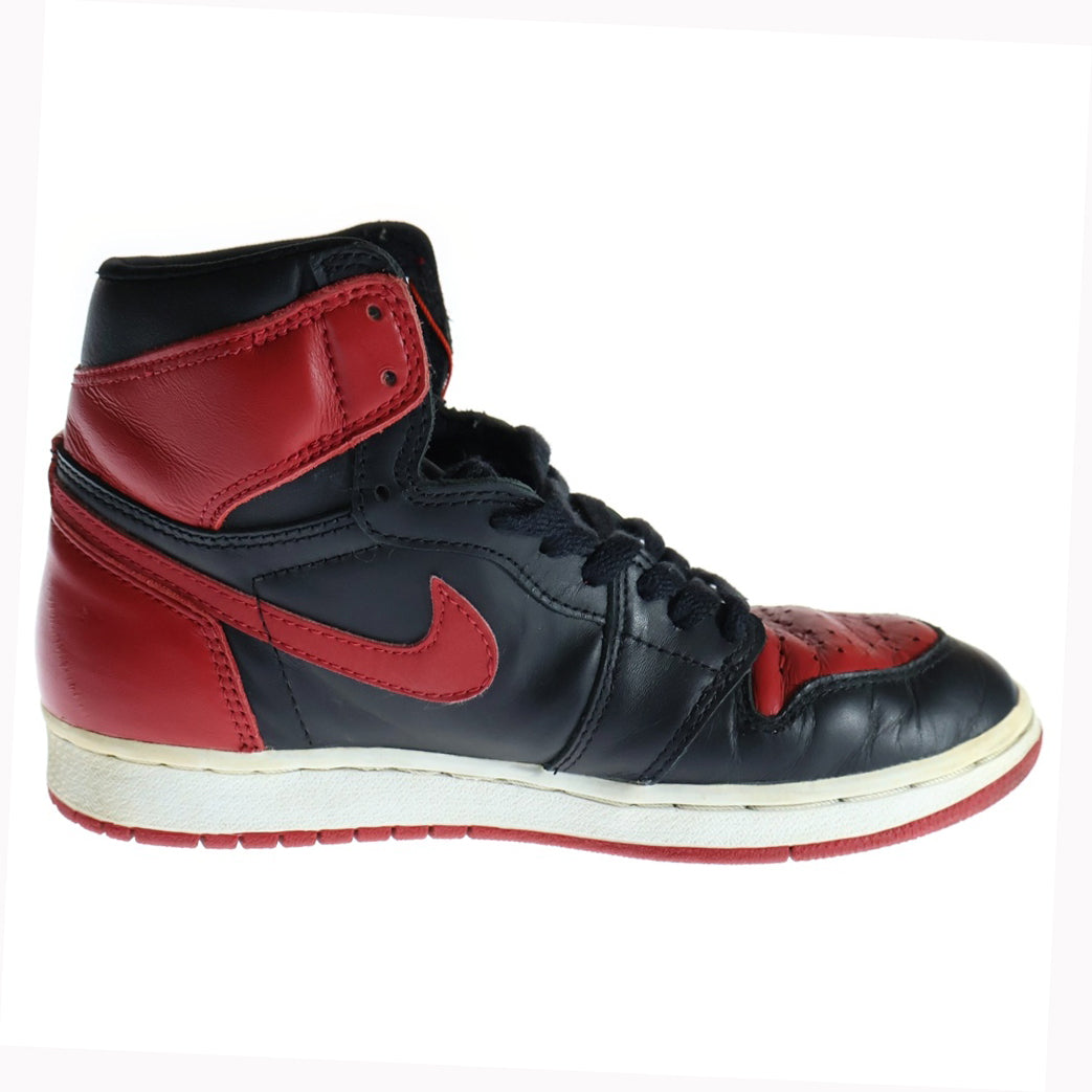 NIKE(ナイキ) 【観賞用 1994年製】 AIR JORDAN 1 HIGH BRED 130207-106 エアジョーダン1 ブレッド ハイカットスニーカー ブラック/レッド US6.5/24.5cm