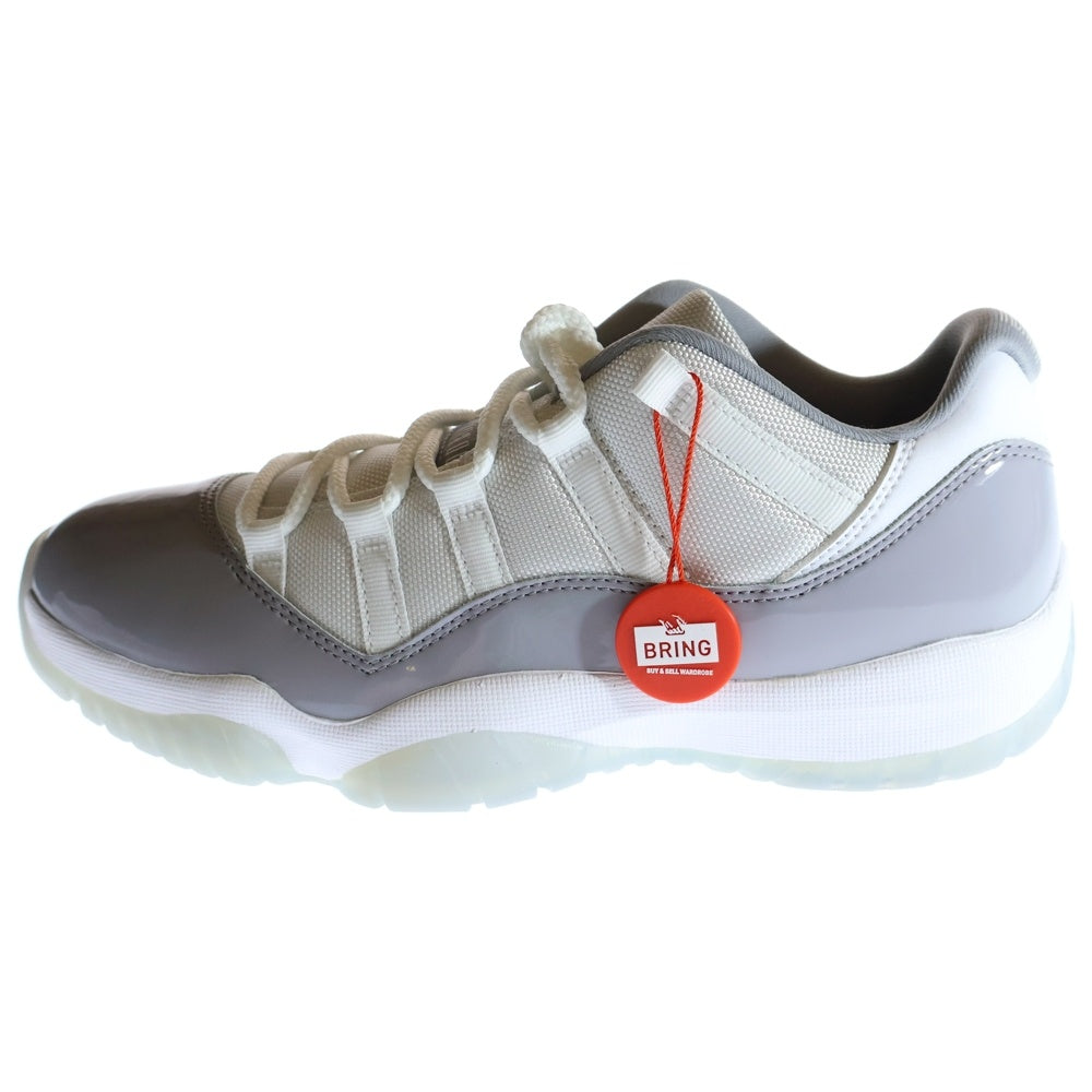NIKE(ナイキ) AIR JORDAN 11 RETRO LOW Cement Grey AV2187-140 エアジョーダン11 セメントグレー ローカットスニーカー グレー/ホワイト US8.5/26.5cm