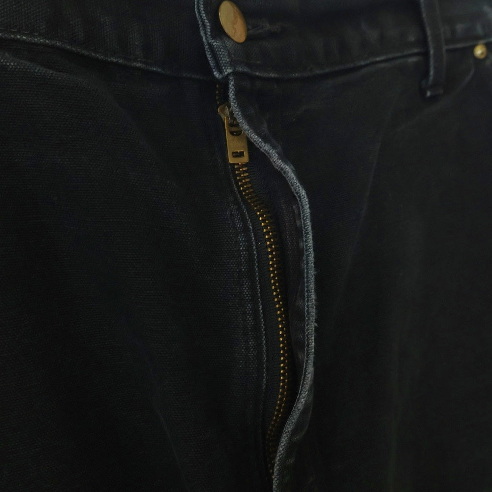 CARHARTT(カーハート) USA製 LOOSE ORIGINAL FIT ルーズオリジナルフィット ダブルニー ペインターパンツ ブラック