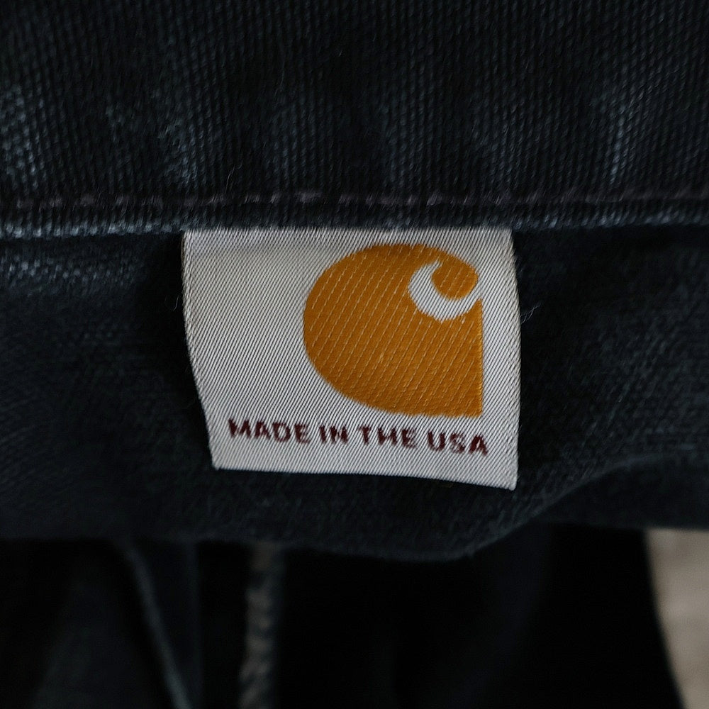 CARHARTT(カーハート) USA製 LOOSE ORIGINAL FIT ルーズオリジナルフィット ダブルニー ペインターパンツ ブラック