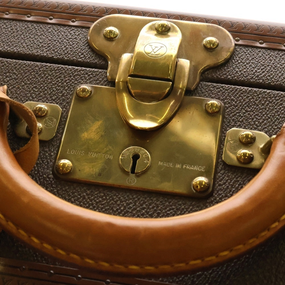 LOUIS VUITTON(ルイヴィトン) アルゼール65 トランクケース トラベルバッグ ブラウン 鍵欠損