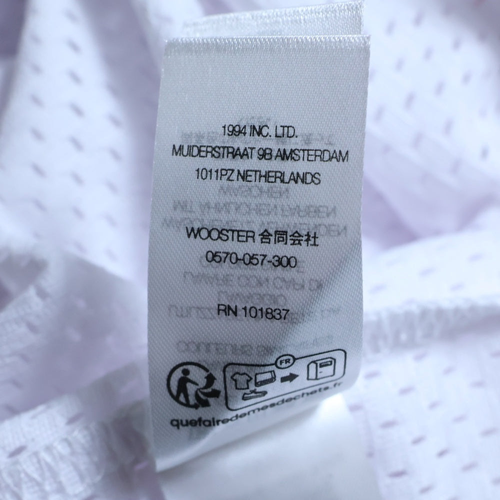 SUPREME(シュプリーム) 25SS S Logo Baseball Henleyメッシュ Sロゴ ベースボール ヘンリー ネック Tシャツ カットソー ホワイト