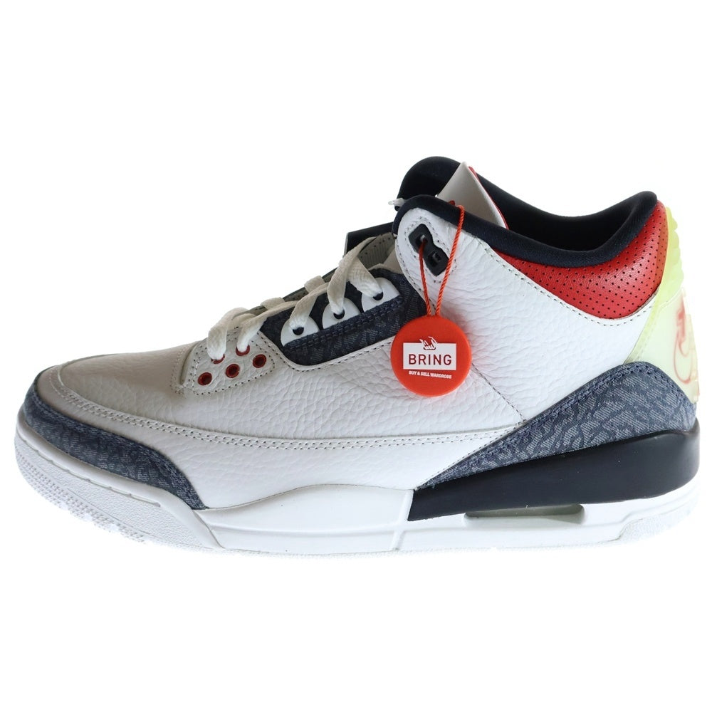 NIKE(ナイキ) AIR JORDAN 3 RETRO SE-T エアジョーダン3 ハイカットスニーカー ホワイト US9/27cm CZ6433-100