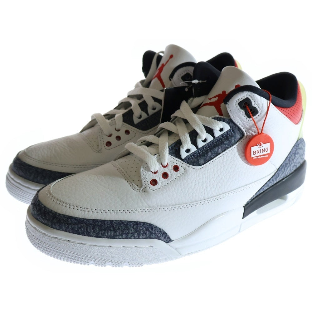 NIKE(ナイキ) AIR JORDAN 3 RETRO SE-T エアジョーダン3 ハイカットスニーカー ホワイト US9/27cm CZ6433-100