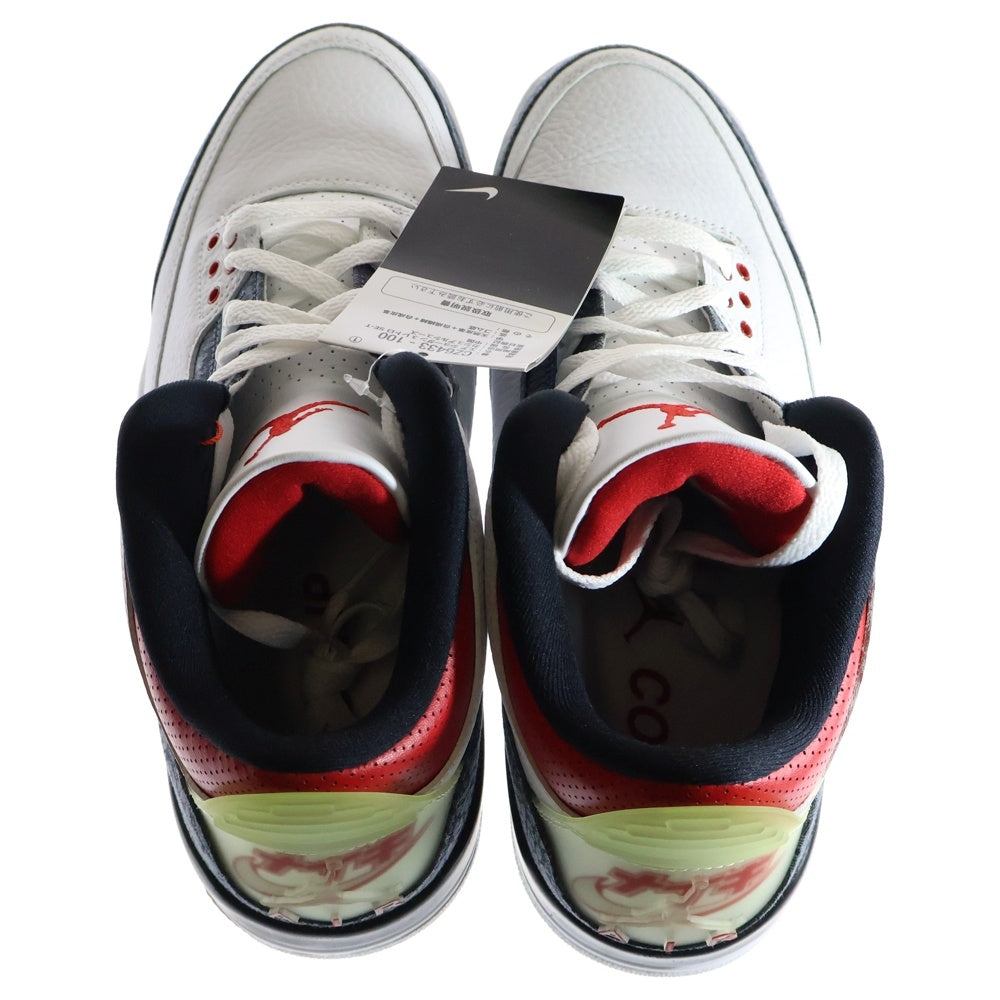 NIKE(ナイキ) AIR JORDAN 3 RETRO SE-T エアジョーダン3 ハイカットスニーカー ホワイト US9/27cm CZ6433-100