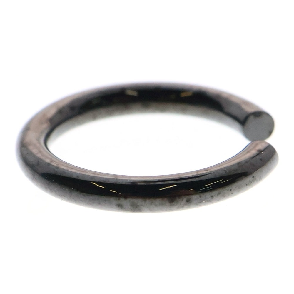 CAREERING(キャリアリング) EAR CUFF 103 (BK) フープ イヤーカフ ブラック EC103B