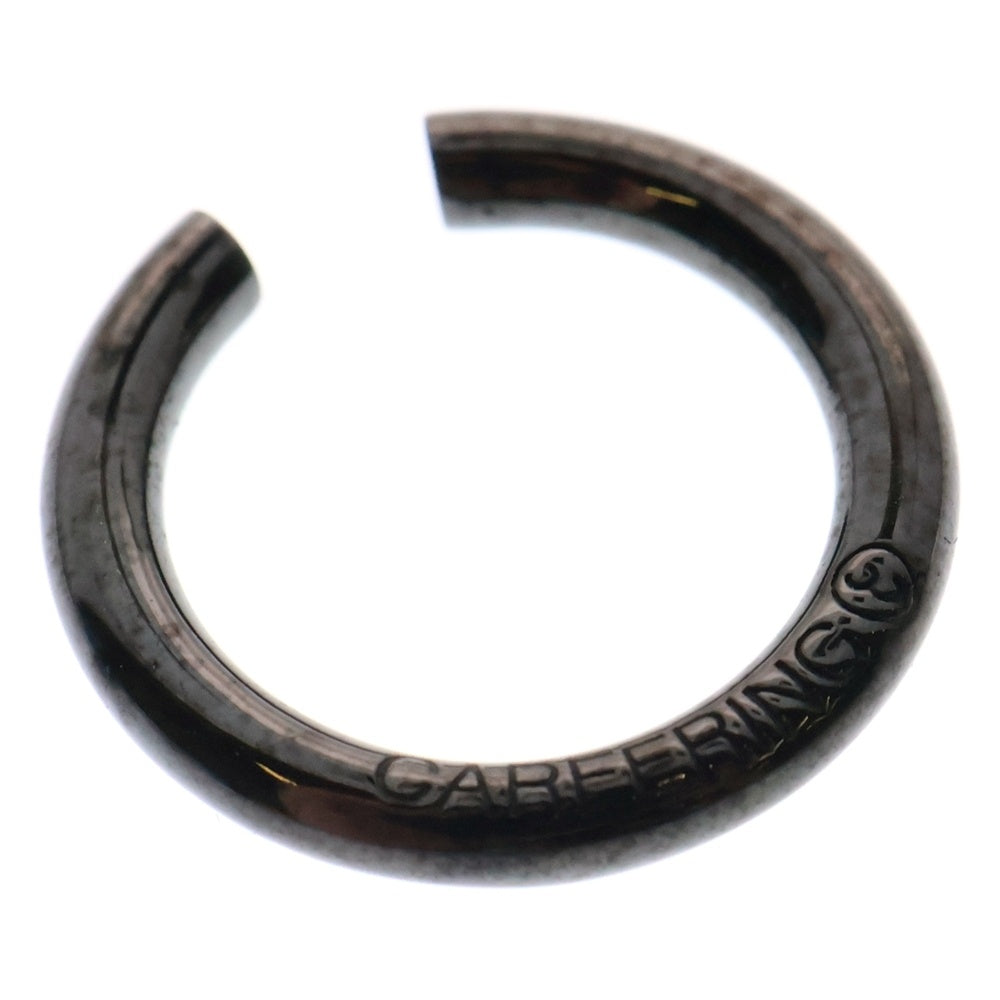 CAREERING(キャリアリング) EAR CUFF 103 (BK) フープ イヤーカフ ブラック EC103B