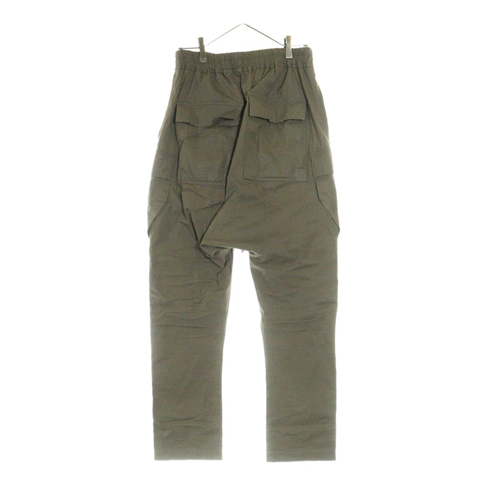 Rick Owens(リックオウエンス) 22AW STROBE期 CARGO LONG サルエル ドローコード カーゴ ロングパンツ ブラウン RU02B2379-TE