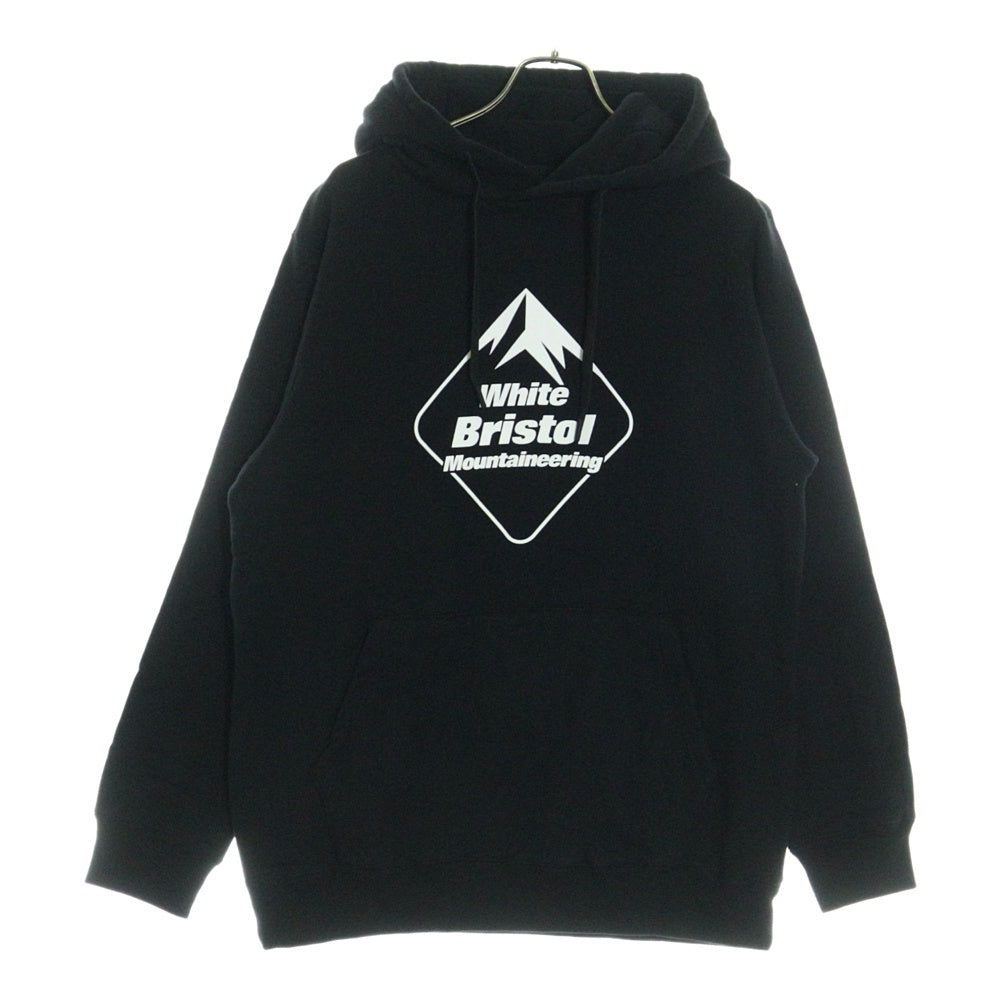 F.C.R.B.(エフシーアールビー) 22AW×White Mountaineering ホワイトマウンテニアリング プリント プルオーバーパーカー フーディー ブラック WM2273529