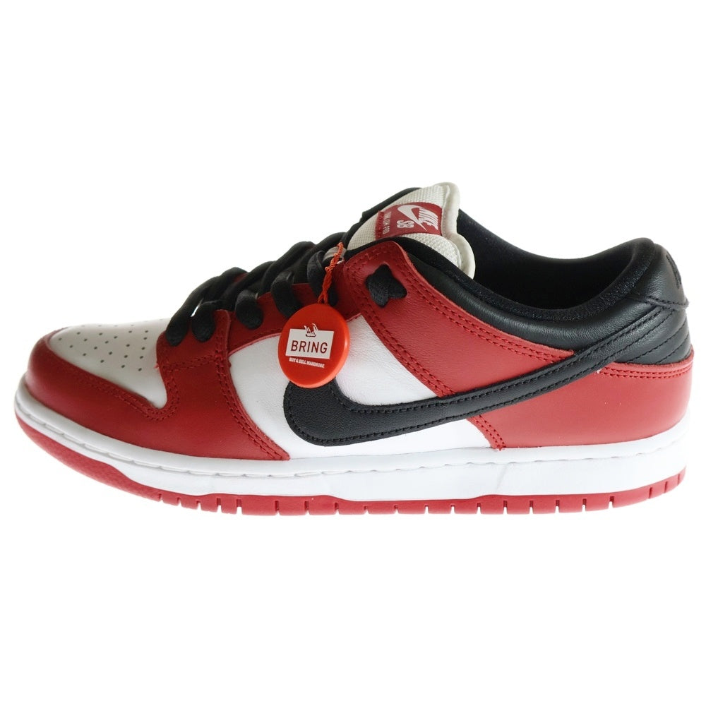 NIKE SB(ナイキエスビー) DUNK LOW PRO J-PACK CHICAGO BQ6817-600 ダンク プロ ジェーパック シカゴ ローカットスニーカー レッド/ホワイト US7.5/25.5cm