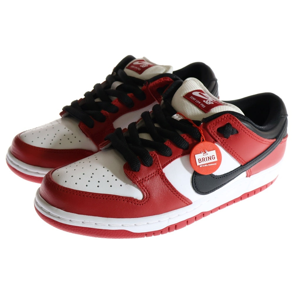 NIKE SB(ナイキエスビー) DUNK LOW PRO J-PACK CHICAGO BQ6817-600 ダンク プロ ジェーパック シカゴ ローカットスニーカー レッド/ホワイト US7.5/25.5cm