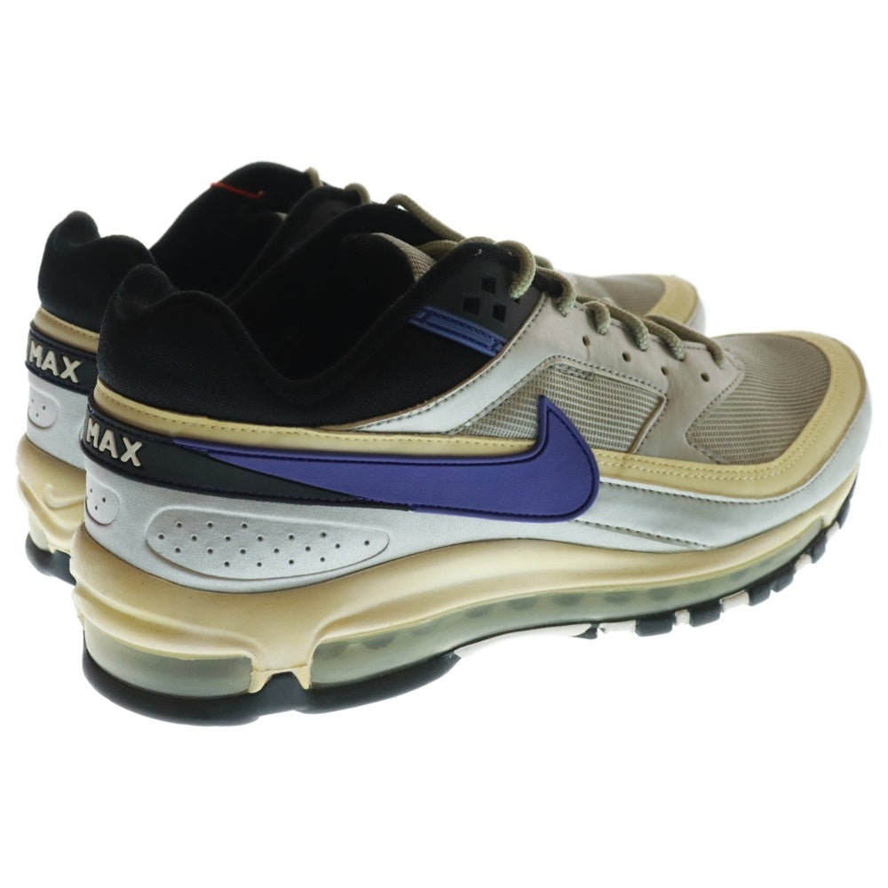 NIKE(ナイキ) AIR MAX 97/BW PERSIAN VIOLET AO2406-002 エアマックス97 BW メタリックシルバー/ペルシアン シルバー/パープル US8.5/26.5cm ローカットスニーカー