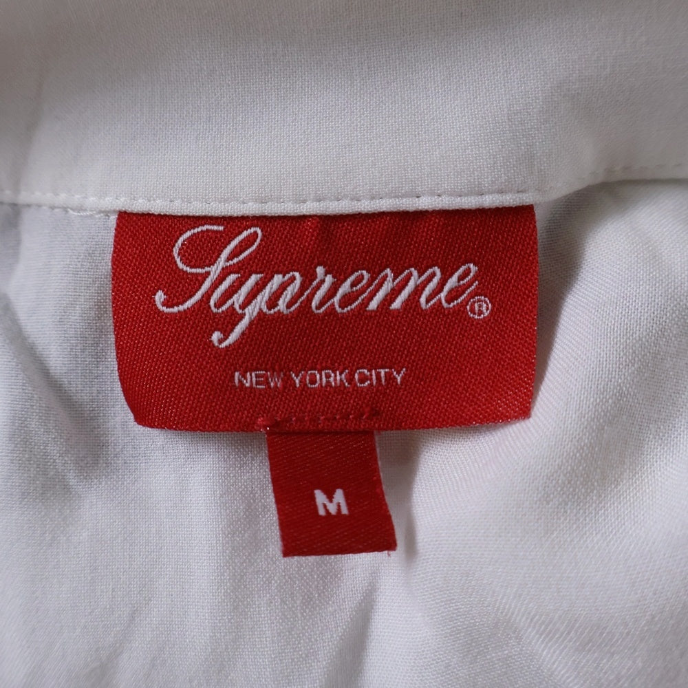SUPREME(シュプリーム) 21SS Dancing Rayon S/S Shirt ダンシング レーヨン 半袖シャツ ホワイト