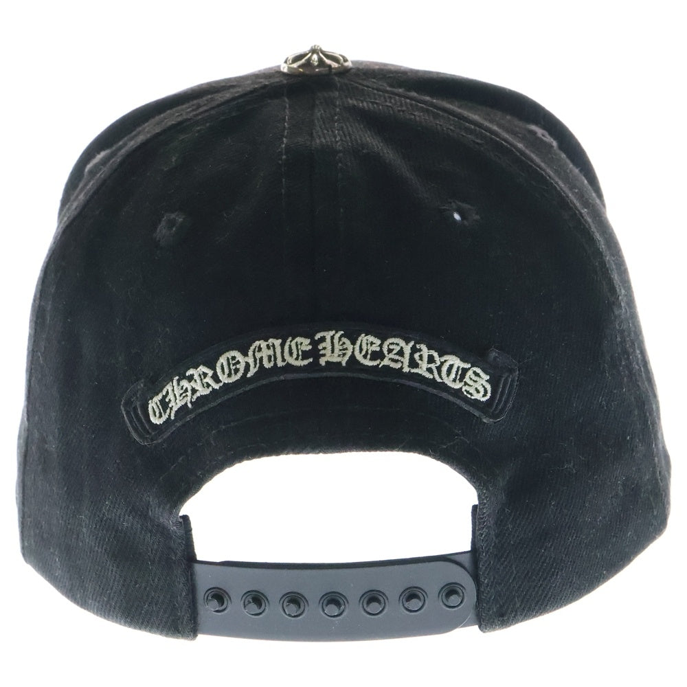 CHROME HEARTS(クロムハーツ) TRUCKER CAP トラッカーキャップ ダガー刺繍 キャップ 帽子 ブラック
