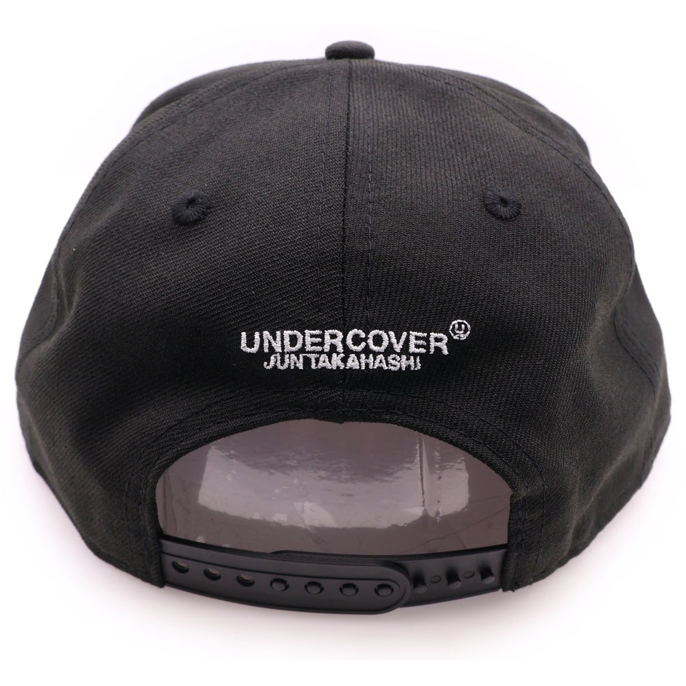 UNDERCOVER(アンダーカバー) × NEWERA CAP ニューエラ ベースボールキャップ 帽子 ブラック MUU9H01-1