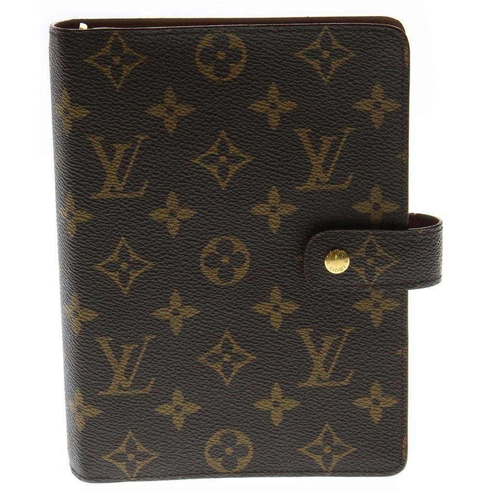 LOUIS VUITTON(ルイヴィトン) モノグラム アジェンダMM 手帳カバー ブラウン R20004