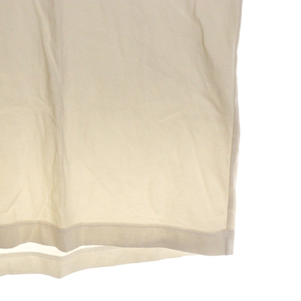 doublet(ダブレット) 24SS AI-GENERATED DOUBLET LOGO フロントロゴ 半袖Tシャツ カットソー ホワイト 24SS32CS315