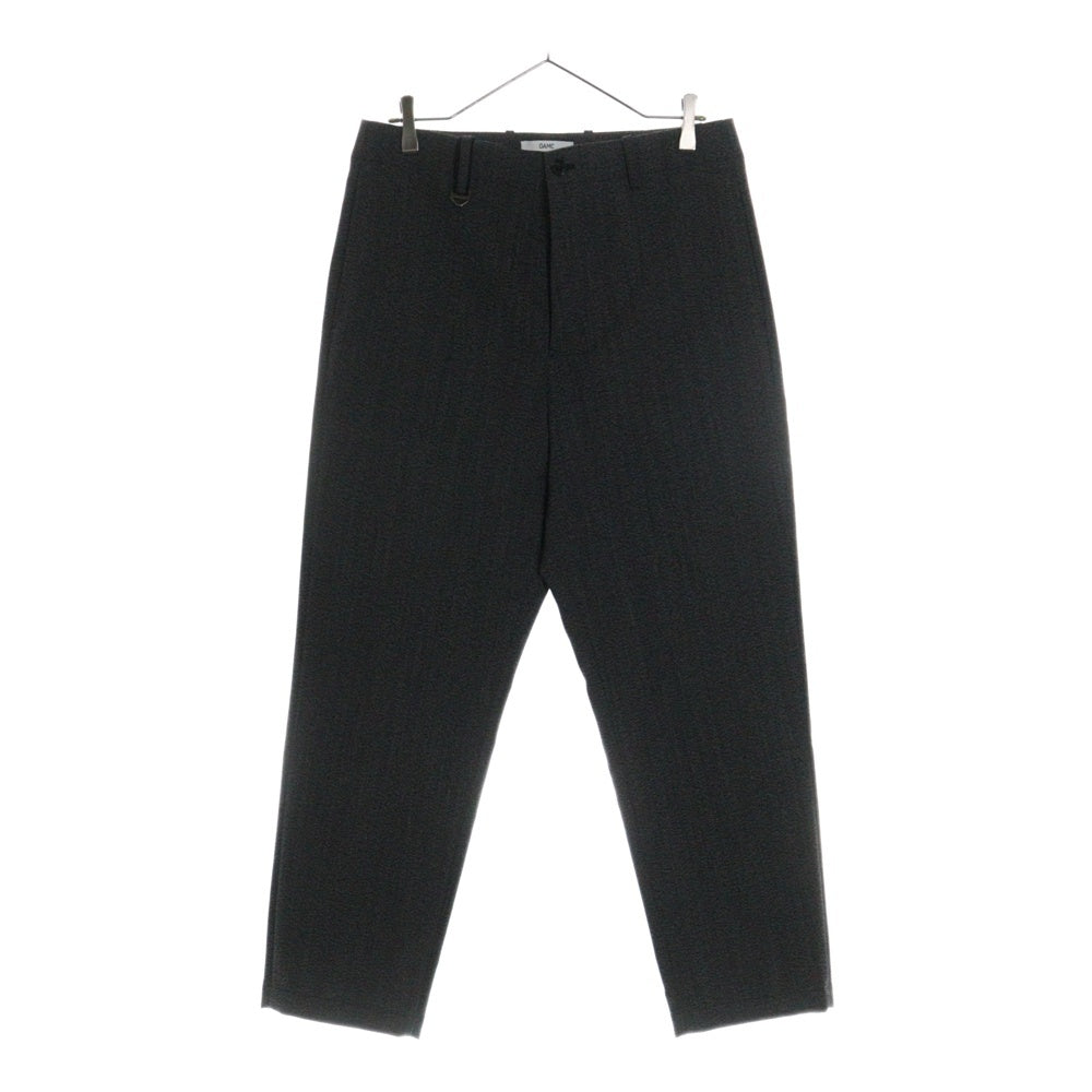 OAMC(オーエーエムシー) Cropped Zip Trousers スラックス ジップパンツ グレー OAMN300233