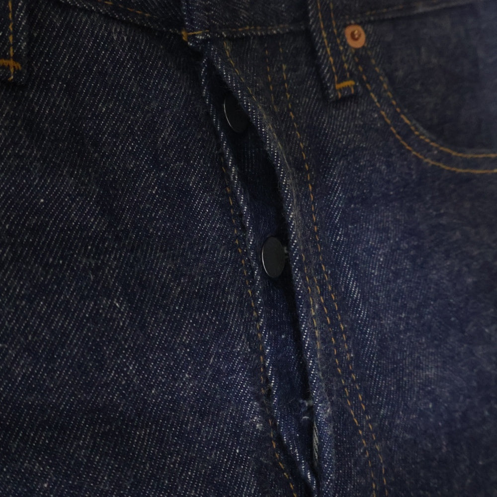 Levi's(リーバイス) 501 USA製 ボタン裏552 スモールe 501-0000 ボタンフライ デニムパンツ インディゴ
