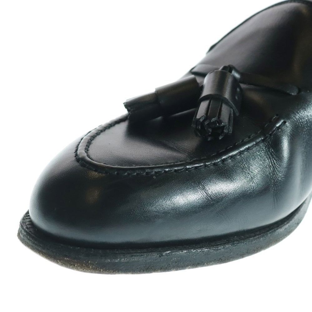 Crockett&Jones(クロケットアンドジョーンズ) CAVENDISH3 6212 12 レザータッセルローファー ブラック